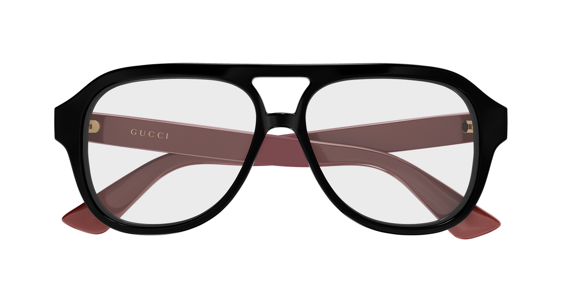 Dioptrijske naočale gucci gg2192o 003 negro pilot/navigator femenino veličina 55mm - Detaljni prikaz