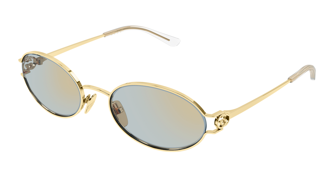 Sunčane naočale gucci gg2233s 004 dorado round/oval/panthos femenino veličina 55mm - Glavni prikaz