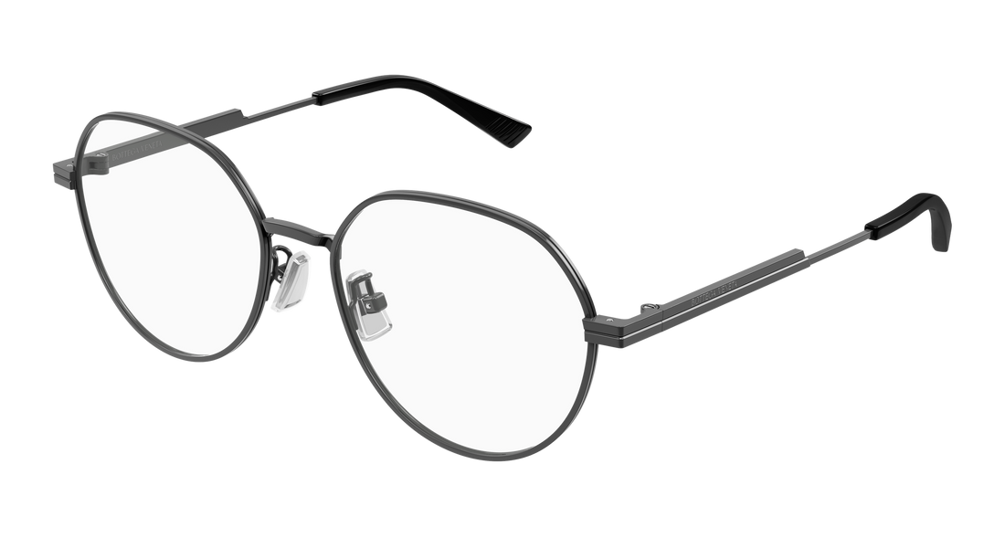 Occhiali da vista bottega veneta bv1520oj 003 plateado round/oval/panthos unisex taglia 54mm - Vista principale