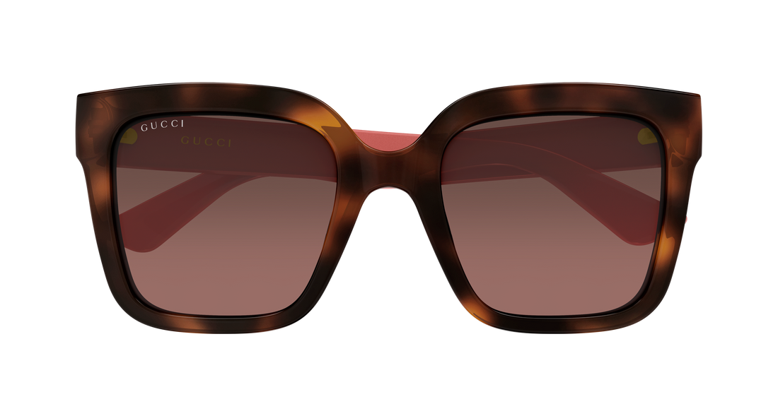 Solglasögon gucci gg2190s 005 havana rectangular / squared femenino storlek 53mm - Detaljvy