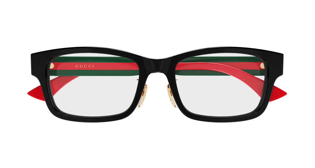 Briller gucci gg2264oj 001 negro rectangular / squared masculino størrelse 54mm - Detaljeret visning