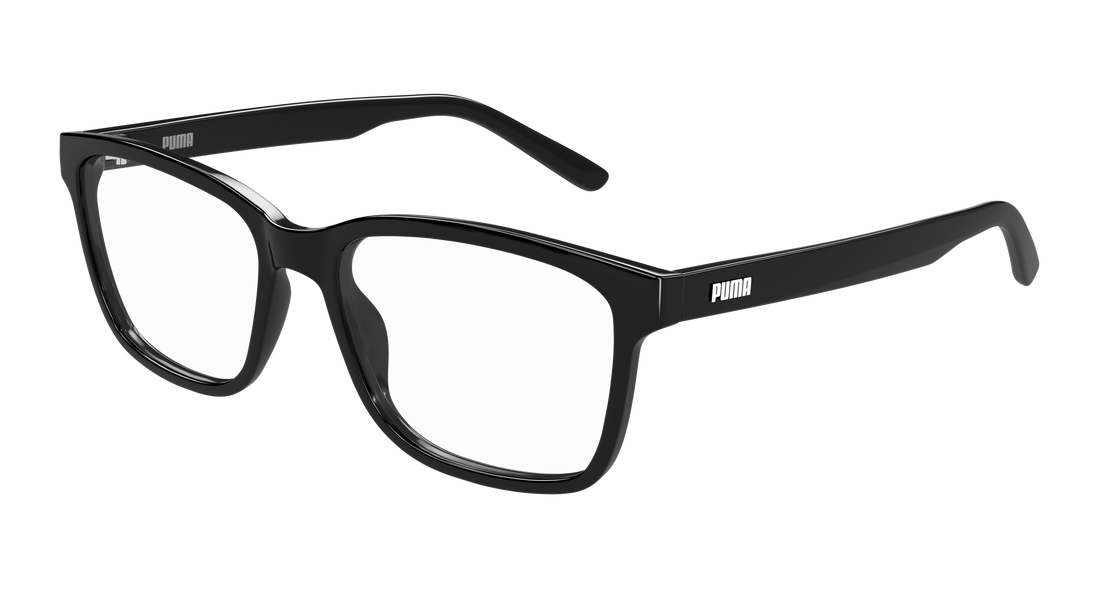 Prescription glasses puma pu0546o 001 negro rectangular / squared masculino size 55mm - Main view