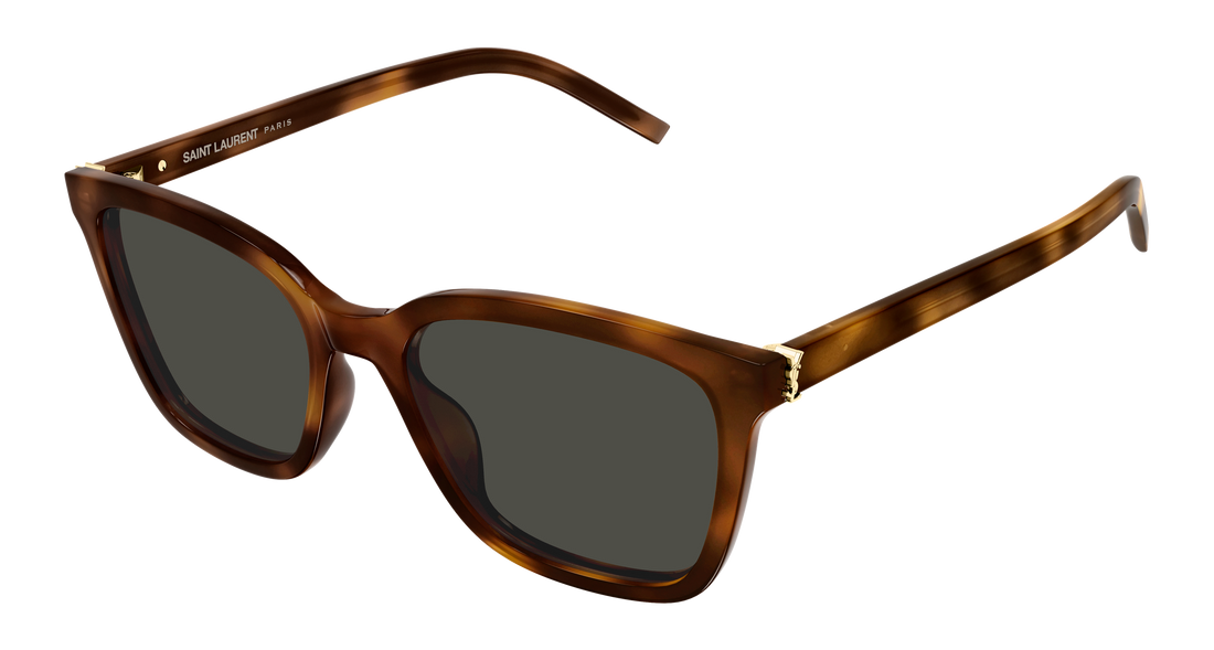 Solglasögon saint laurent sl m178 003 havana cat eye femenino storlek 54mm - Huvudvy