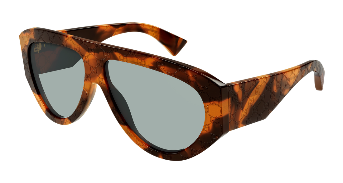Sonnenbrillen gucci gg2128s 003 havana pilot/navigator masculino größe 58mm - Hauptansicht