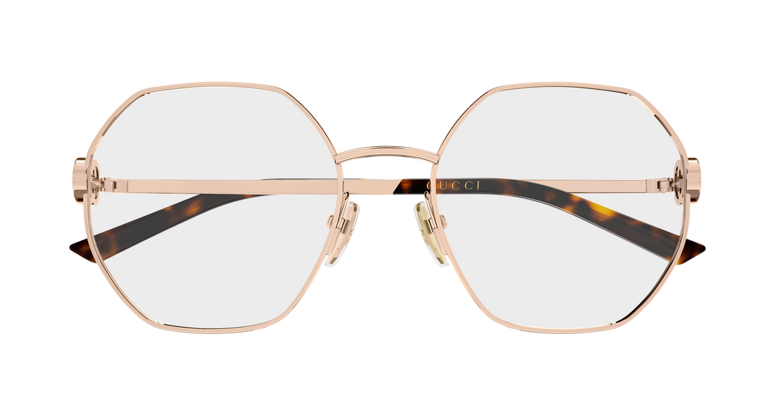 Occhiali da vista gucci gg2048o 004 dorado geometrical/directional femenino taglia 54mm - Vista dettagliata