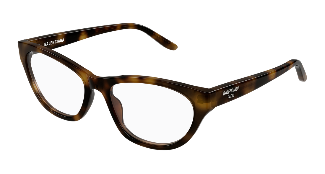Gafas graduadas balenciaga bb0500o 003 havana cat eye femenino talla 54mm - Vista principal