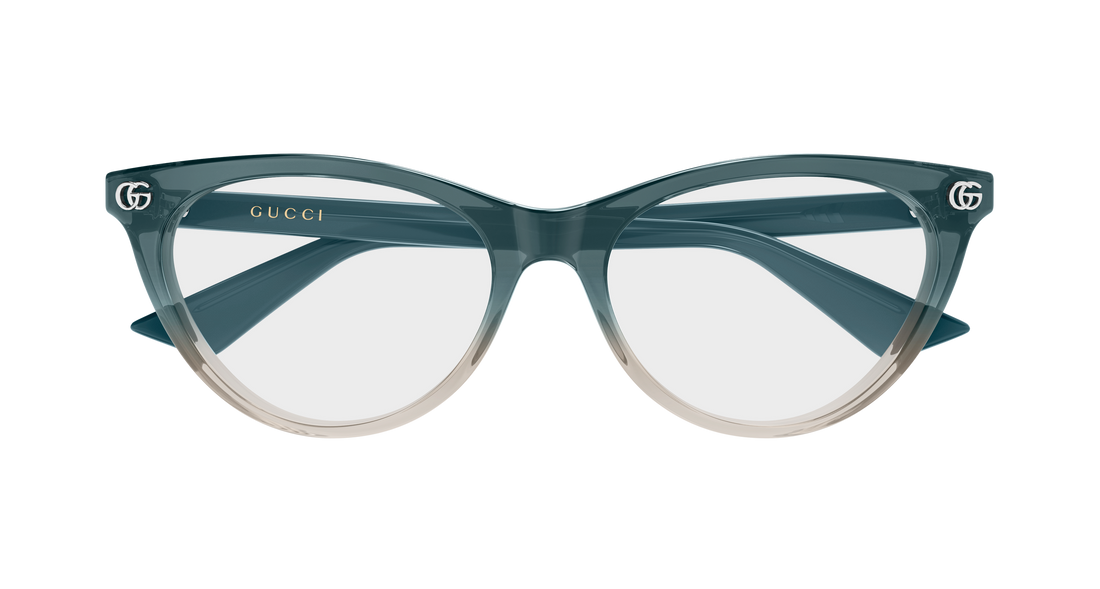 Occhiali da vista gucci gg2112o 004 gris cat eye femenino taglia 53mm - Vista dettagliata