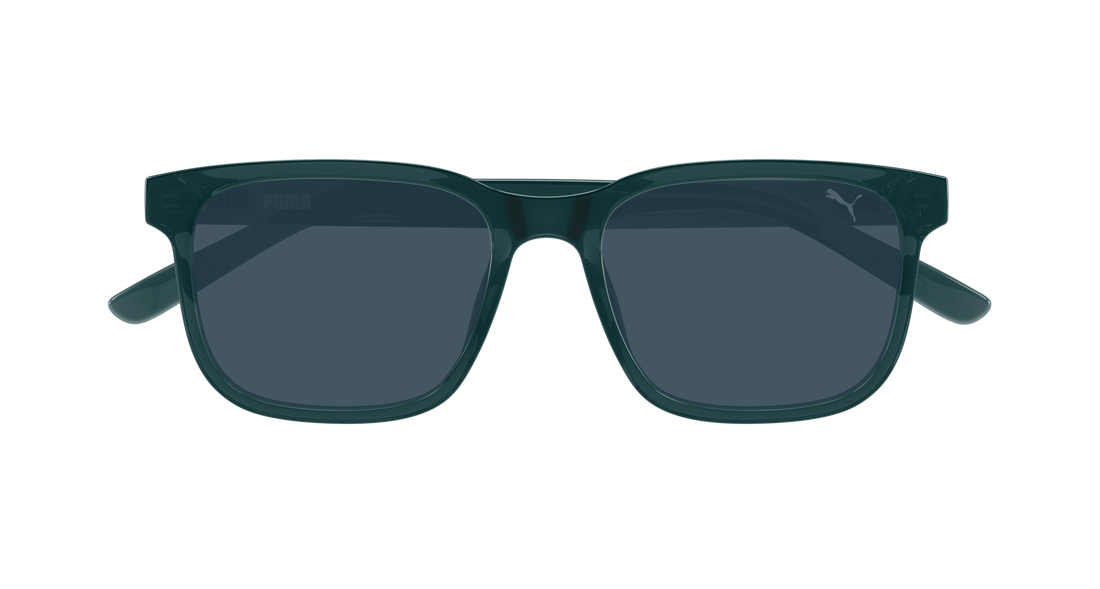 Sunglasses puma pu0527s 004 azul rectangular / squared masculino size 55mm - Detailed view