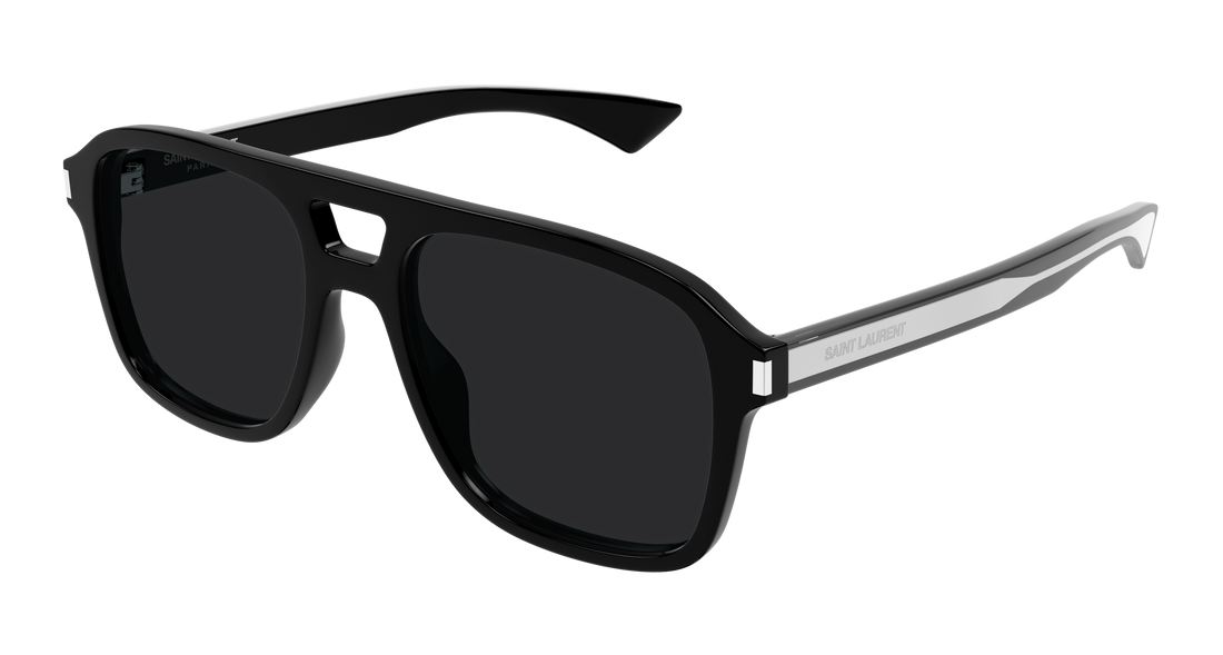 Occhiali da sole saint laurent sl 881 001 negro pilot/navigator unisex taglia 55mm - Vista principale