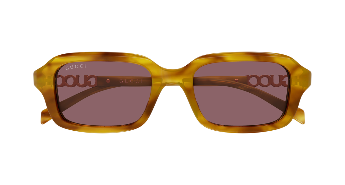 Sonnenbrillen gucci gg2152s 004 havana rectangular / squared femenino größe 50mm - Detailansicht