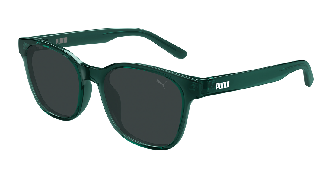 Lunettes de soleil puma pj0087s 002 verde rectangular / squared infantil taille 48mm - Vue principale