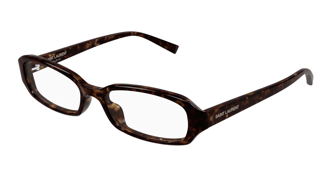 Brillen saint laurent sl 872 erin opt 002 havana round/oval/panthos unisex größe 52mm - Hauptansicht