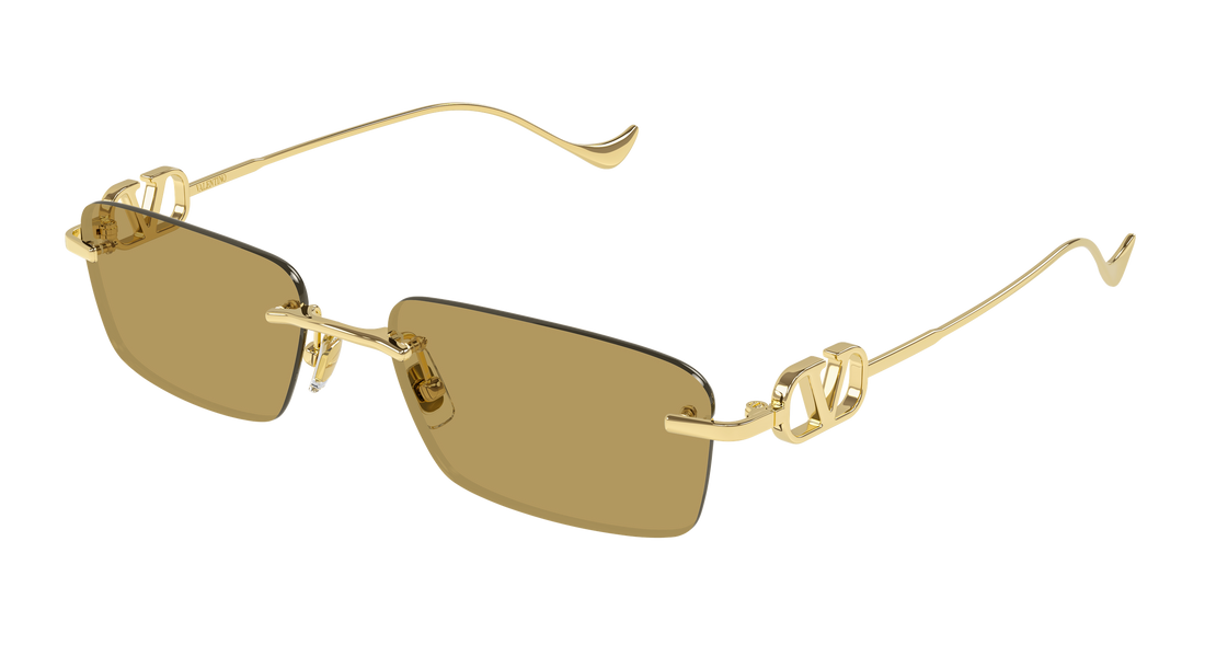 Solbriller valentino vg0067s 003 dorado rectangular / squared femenino størrelse 55mm - Hovedvisning