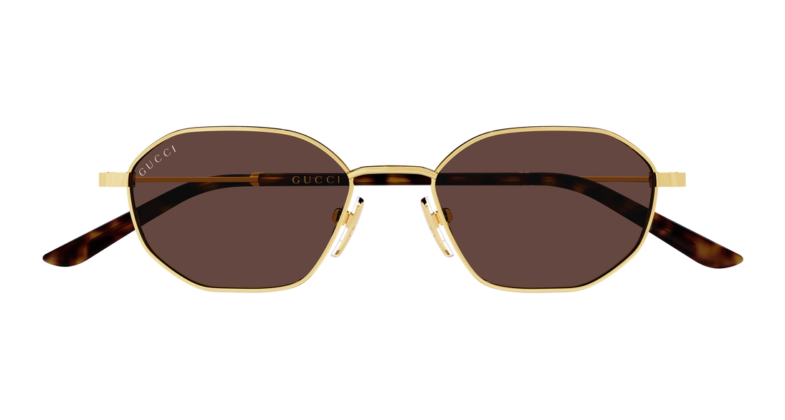 Sunčane naočale gucci gg2257s 002 dorado geometrical/directional unisex veličina 49mm - Detaljni prikaz