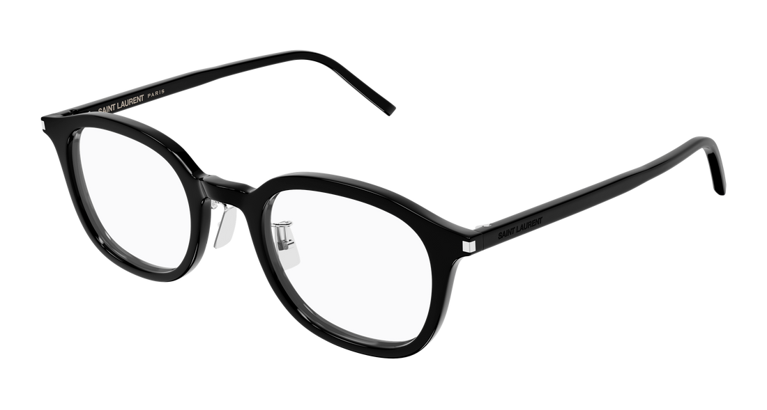 Lunettes de vue saint laurent sl 959/j 001 negro round/oval/panthos masculino taille 49mm - Vue principale
