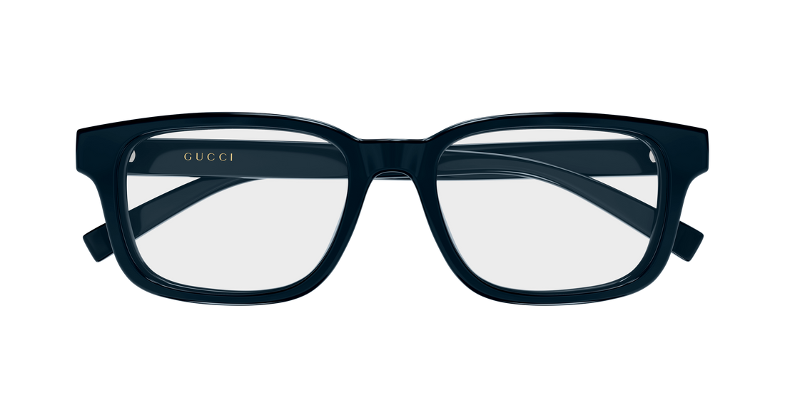 Prescription glasses gucci gg2107ol 003 azul rectangular / squared masculino size 54mm - Detailed view