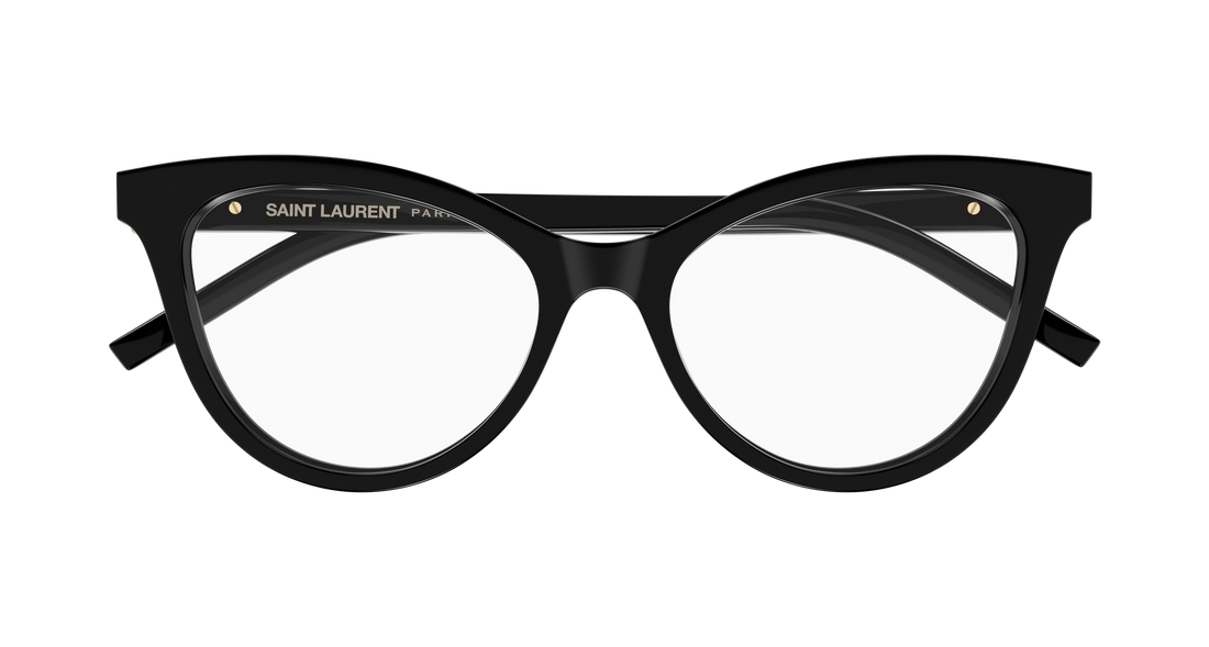 Gafas graduadas saint laurent sl m164 007 negro cat eye femenino talla 53mm - Vista de detalle