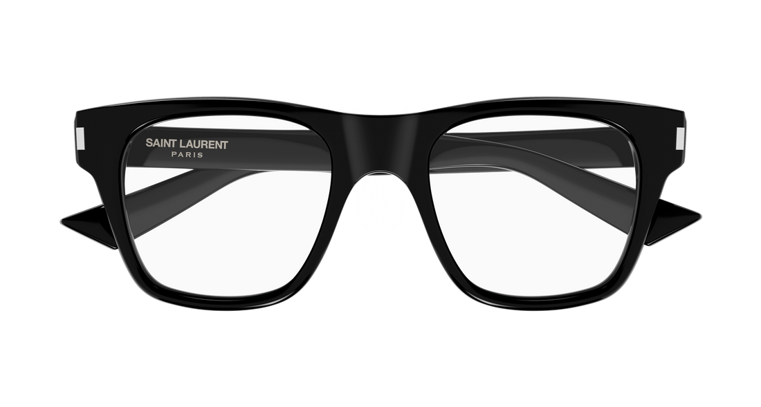 Dioptrijske naočale saint laurent sl 875 opt 001 negro rectangular / squared masculino veličina 50mm - Detaljni prikaz
