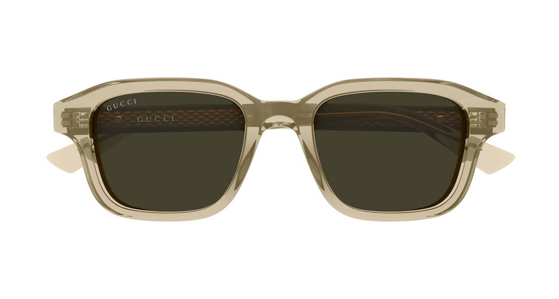 Sunčane naočale gucci gg2247s 004 beige rectangular / squared masculino veličina 49mm - Detaljni prikaz