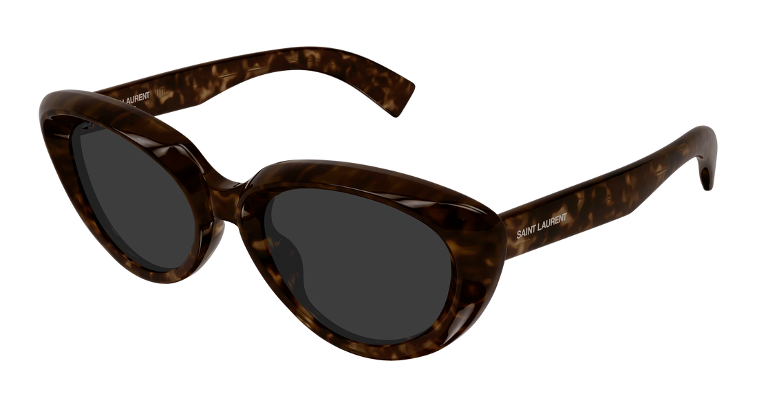 Occhiali da sole saint laurent sl 859 002 havana cat eye femenino taglia 53mm - Vista principale