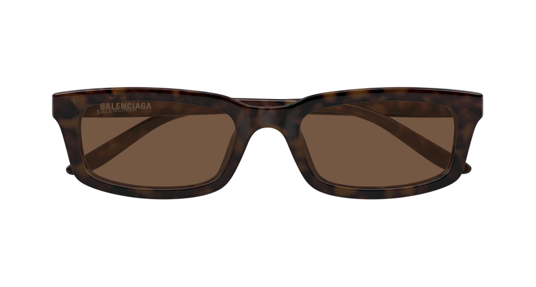 Gafas de sol balenciaga bb0526s 002 havana rectangular / squared unisex talla 55mm - Vista de detalle