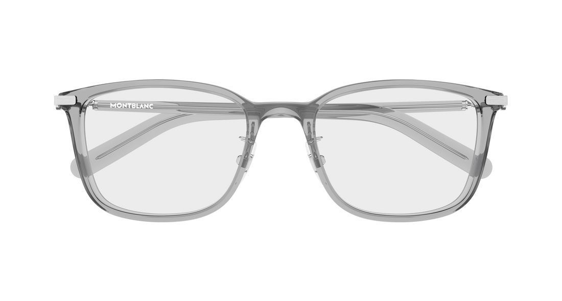Dioptrijske naočale montblanc mb0500oa 003 gris rectangular / squared masculino veličina 53mm - Detaljni prikaz