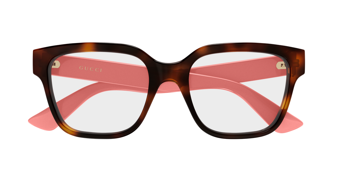 Dioptrijske naočale gucci gg2193o 004 havana rectangular / squared femenino veličina 53mm - Detaljni prikaz
