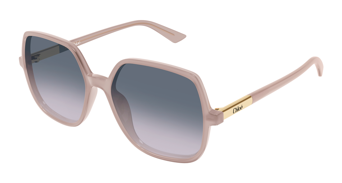 Gafas de sol chloé ch0362s 005 beige geometrical/directional femenino talla 55mm - Vista principal