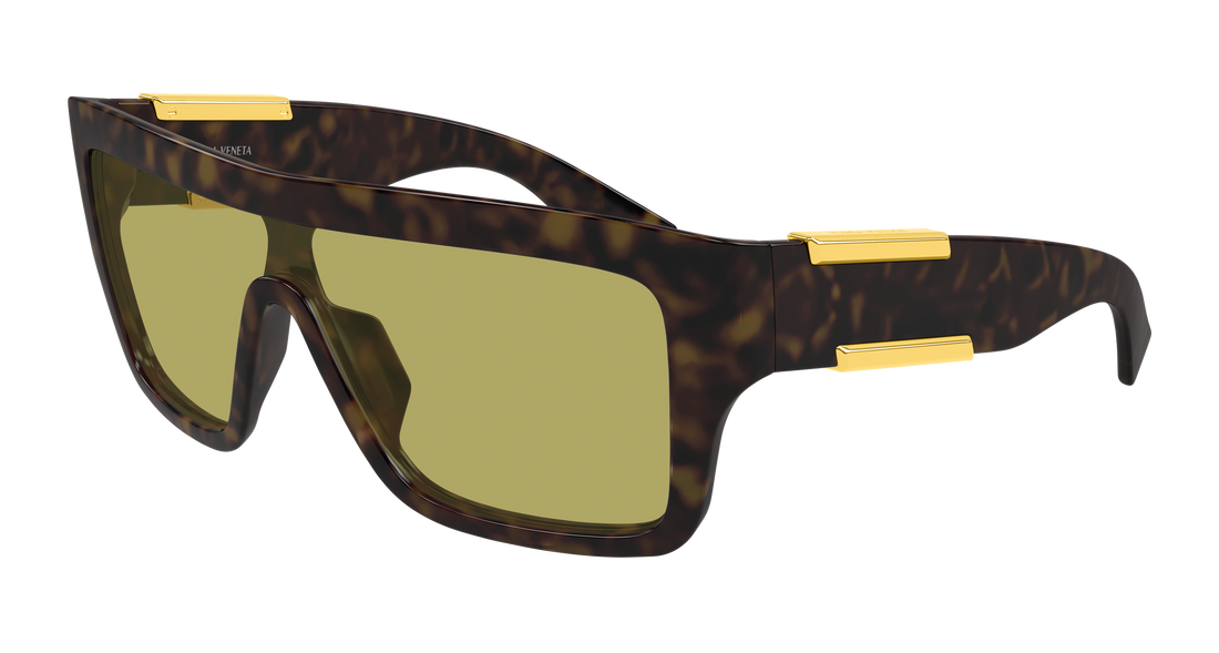 Sunglasses bottega veneta bv1451s 002 havana geometrical/directional unisex size 99mm - Main view