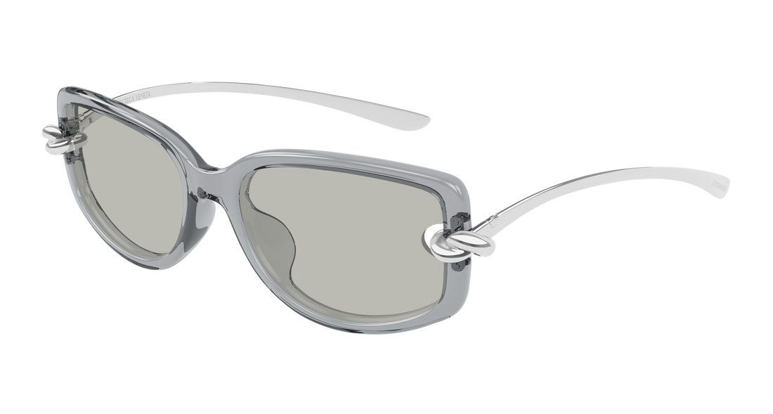 Sonnenbrillen bottega veneta bv1440sa 004 gris geometrical/directional femenino größe 59mm - Hauptansicht