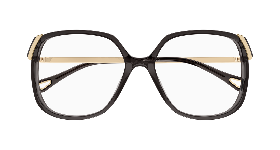 Prescription glasses chloé ch0287o 006 gris rectangular / squared femenino size 54mm - Detailed view