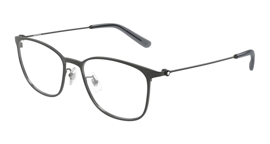 Occhiali da vista montblanc mb0463ol 002 plateado rectangular / squared masculino taglia 54mm - Vista principale