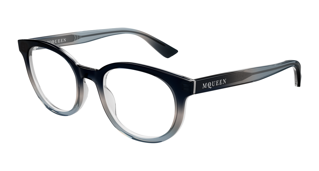 Gafas graduadas alexander mcqueen am0567o 006 azul round/oval/panthos masculino talla 51mm - Vista principal