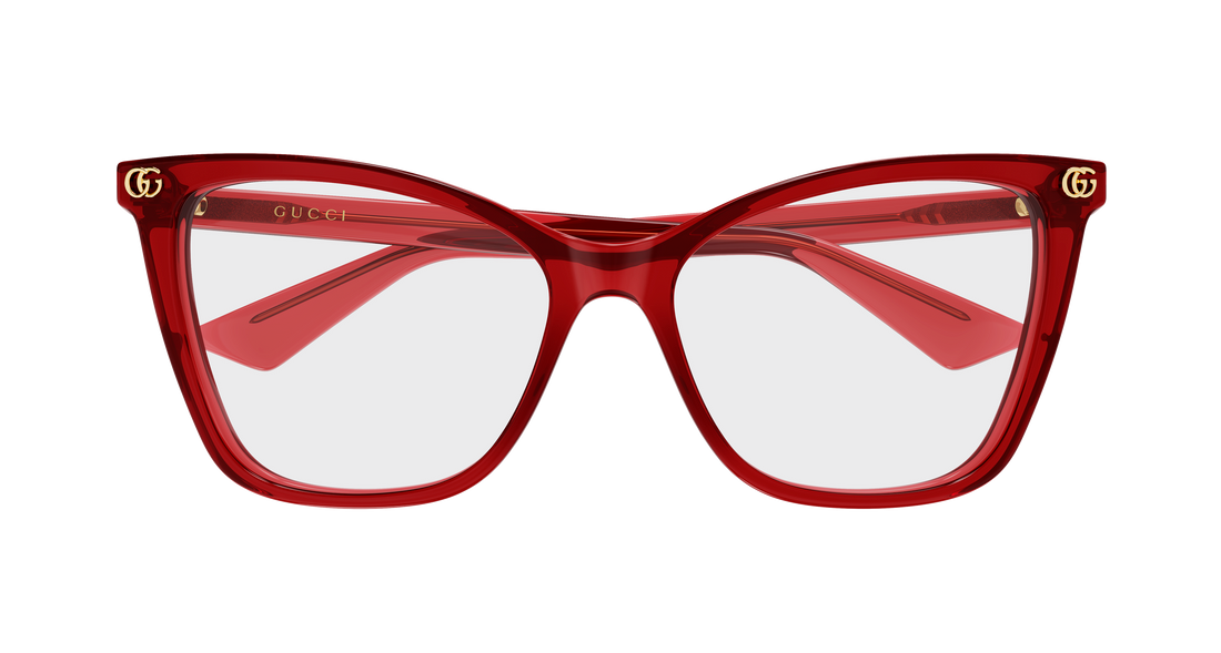 Dioptrijske naočale gucci gg1817o 005 rojo cat eye femenino veličina 55mm - Detaljni prikaz