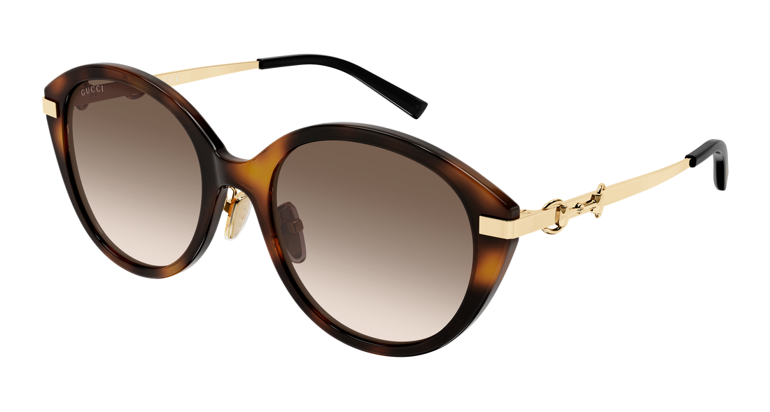 Sonnenbrillen gucci gg2056sa 002 havana cat eye femenino größe 56mm - Hauptansicht