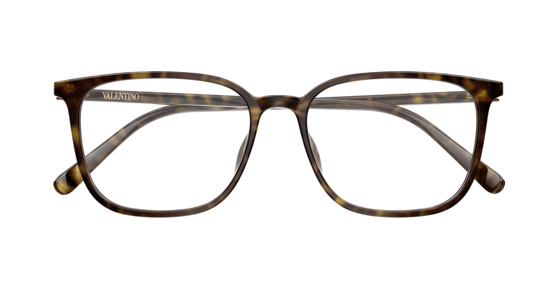 Occhiali da vista valentino vg0040oa 002 havana rectangular / squared femenino taglia 54mm - Vista dettagliata