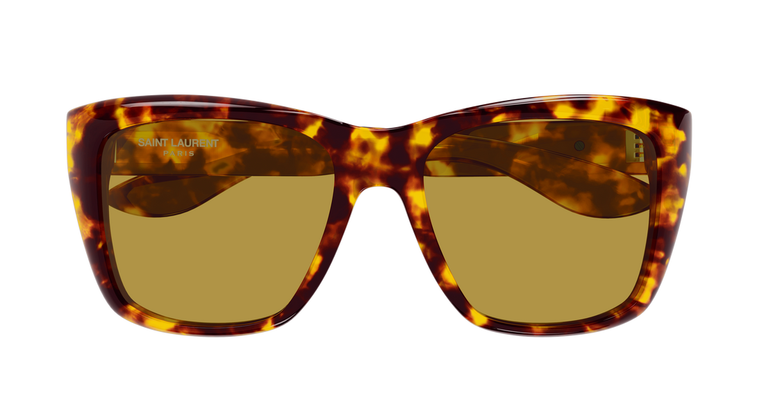 Solbriller saint laurent sl 923 004 havana cat eye femenino størrelse 55mm - Detaljeret visning