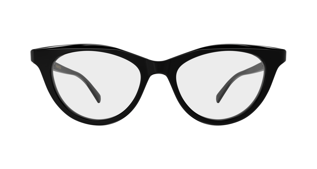 Brillen gucci gg2034o 005 negro cat eye femenino größe 50mm - Detailansicht