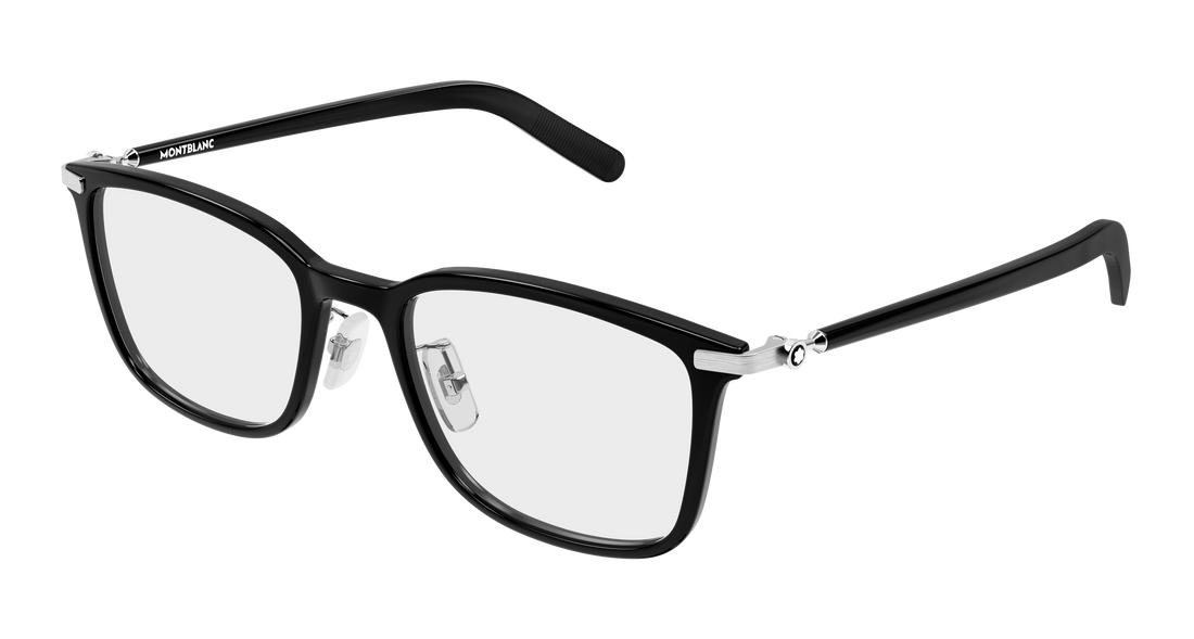 Dioptrijske naočale montblanc mb0500oa 001 negro rectangular / squared masculino veličina 53mm - Glavni prikaz