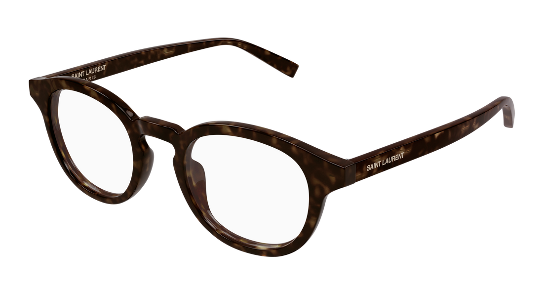 Lunettes de vue saint laurent sl 907 008 havana cat eye masculino taille 51mm - Vue principale