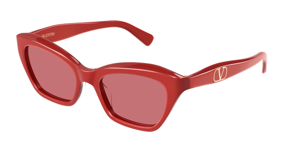 Occhiali da sole valentino vg0009s 004 rojo cat eye femenino taglia 52mm - Vista principale