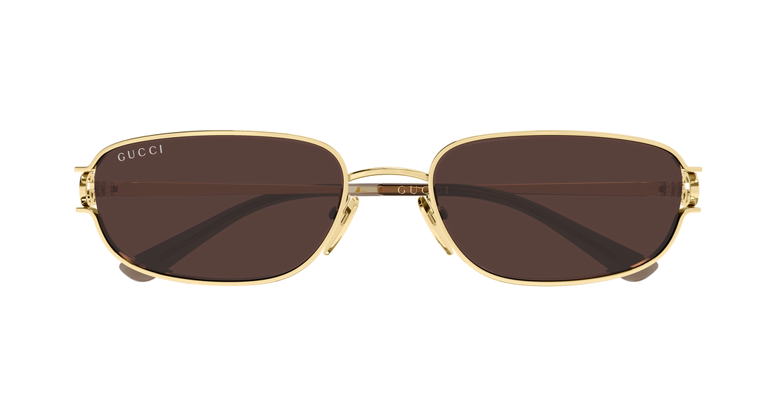 Sunčane naočale gucci gg2232s 002 dorado rectangular / squared femenino veličina 57mm - Detaljni prikaz