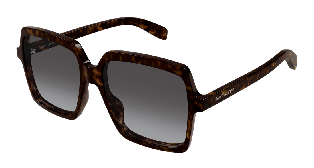 Occhiali da sole saint laurent sl 174 005 havana rectangular / squared femenino taglia 56mm - Vista principale