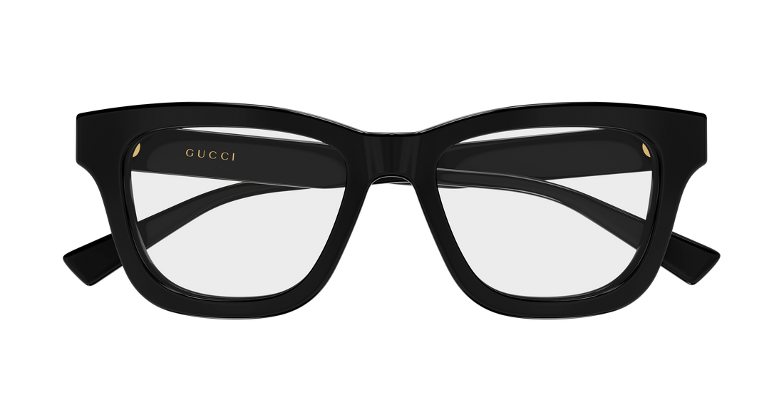 Briller gucci gg2066o 001 negro cat eye femenino størrelse 49mm - Detaljeret visning