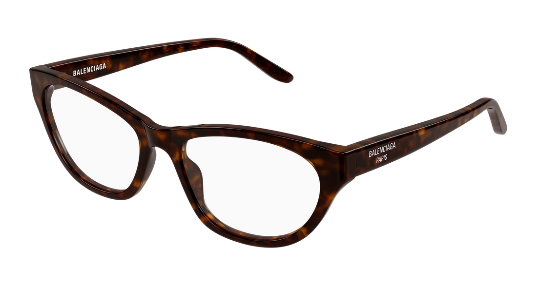 Gafas graduadas balenciaga bb0500o 002 havana cat eye femenino talla 54mm - Vista principal