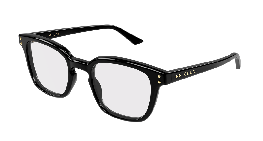 Occhiali da vista gucci gg2132o 005 negro rectangular / squared masculino taglia 52mm - Vista principale