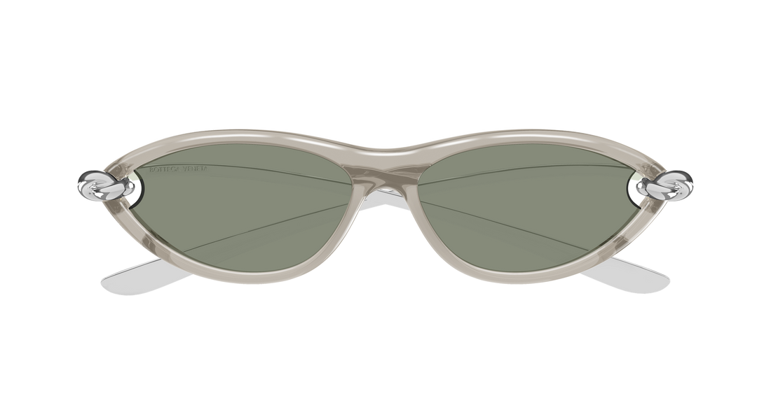 Sonnenbrillen bottega veneta bv1390s 005 beige cat eye femenino größe 56mm - Detailansicht