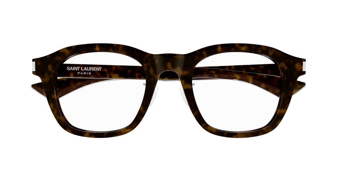 Gafas graduadas saint laurent sl 880/j opt 002 havana round/oval/panthos unisex talla 48mm - Vista de detalle