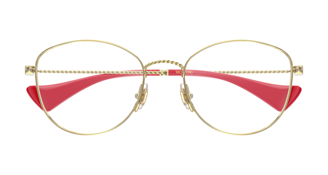 Dioptrijske naočale valentino vg0064o 003 dorado round/oval/panthos femenino veličina 52mm - Detaljni prikaz