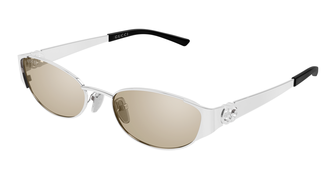 Sunčane naočale gucci gg2197s 002 plateado round/oval/panthos femenino veličina 55mm - Glavni prikaz
